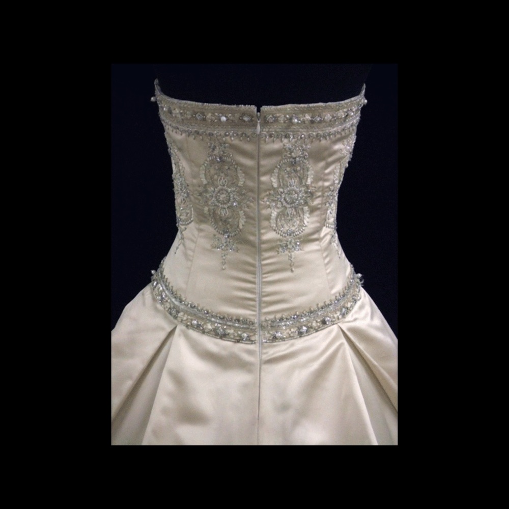 Reem Acra Superb Wedding gown and veil never worn